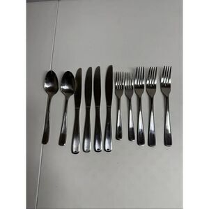 Hampton Forge Stainless China Flatware Set 11 Pieces